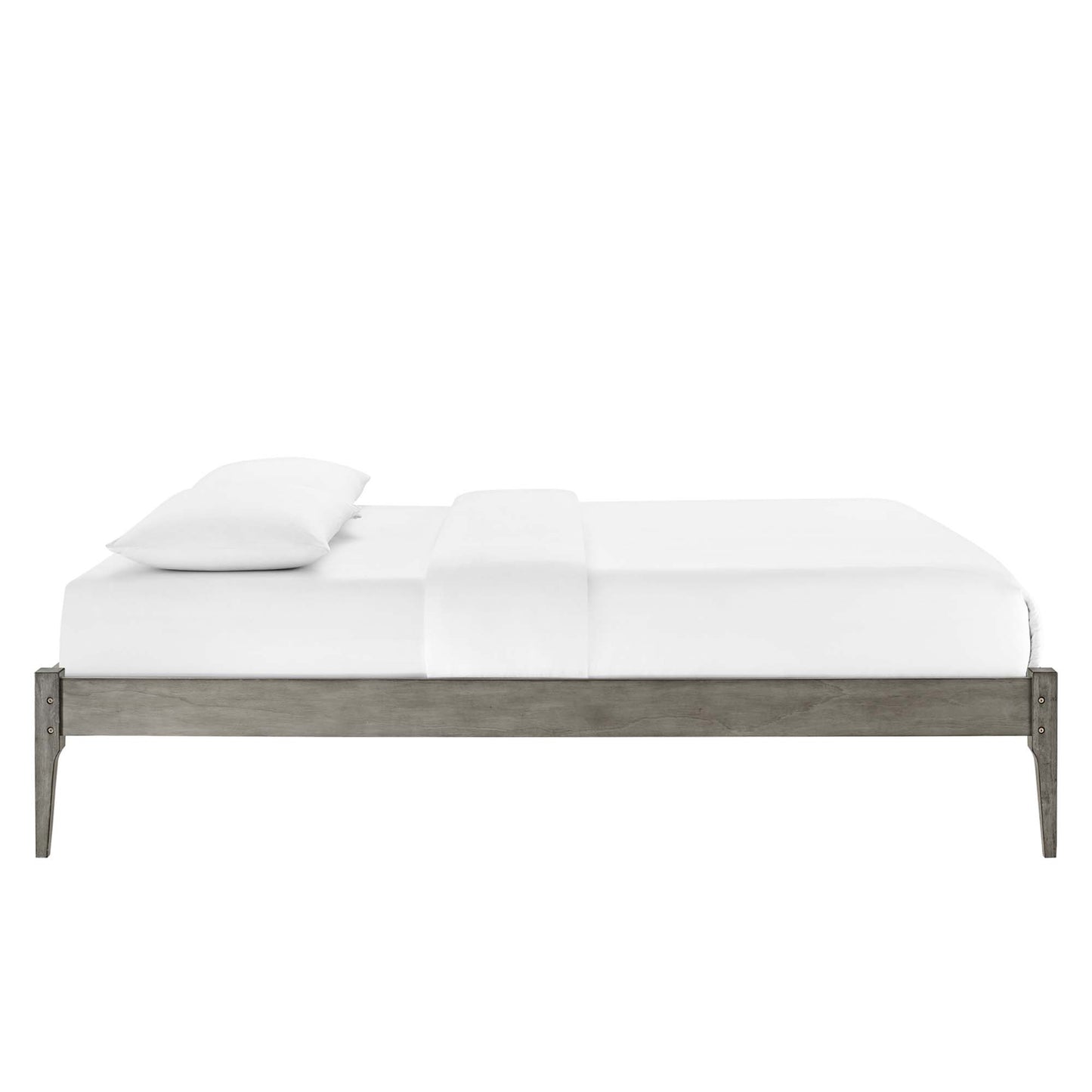 June Wood Twin Platform Bed Frame