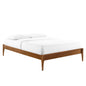 June Wood Full Platform Bed Frame