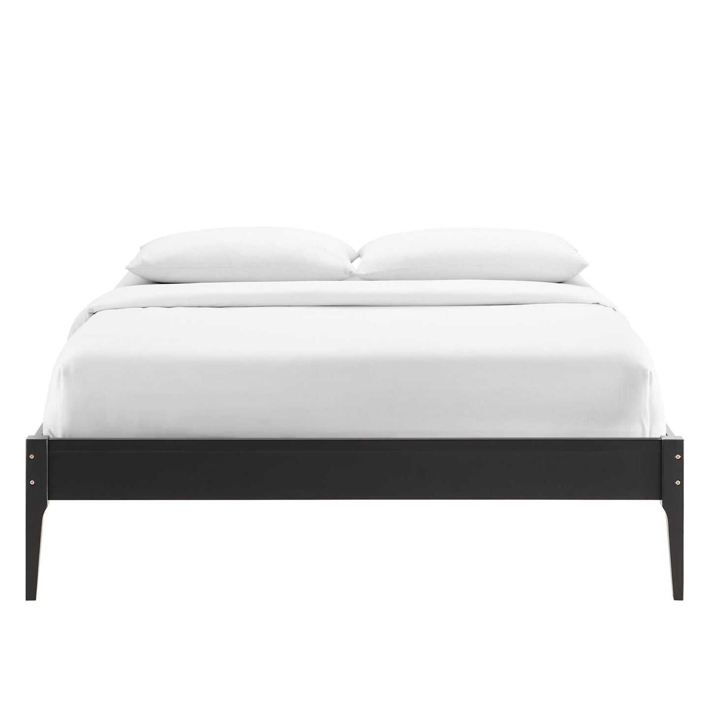 June Wood Queen Platform Bed Frame