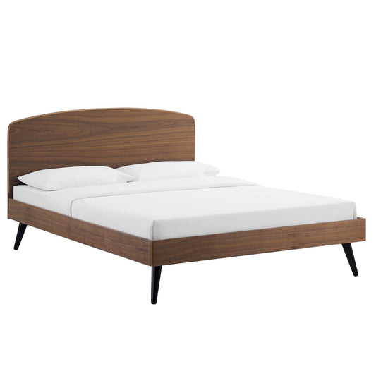 Bronwen Wood Full Platform Bed