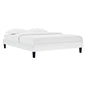 Reign Performance Velvet Twin Platform Bed Frame