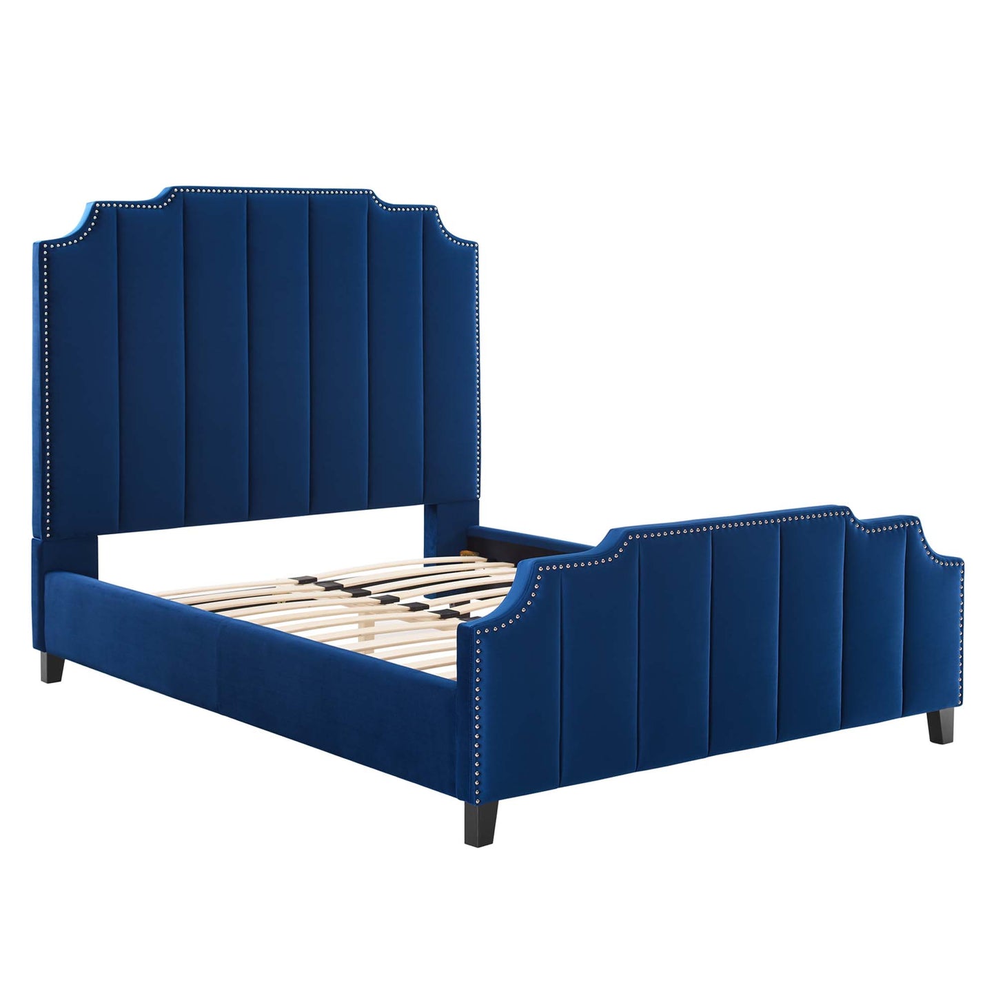 Cama Queen Lucille Performance Velvet de Modway