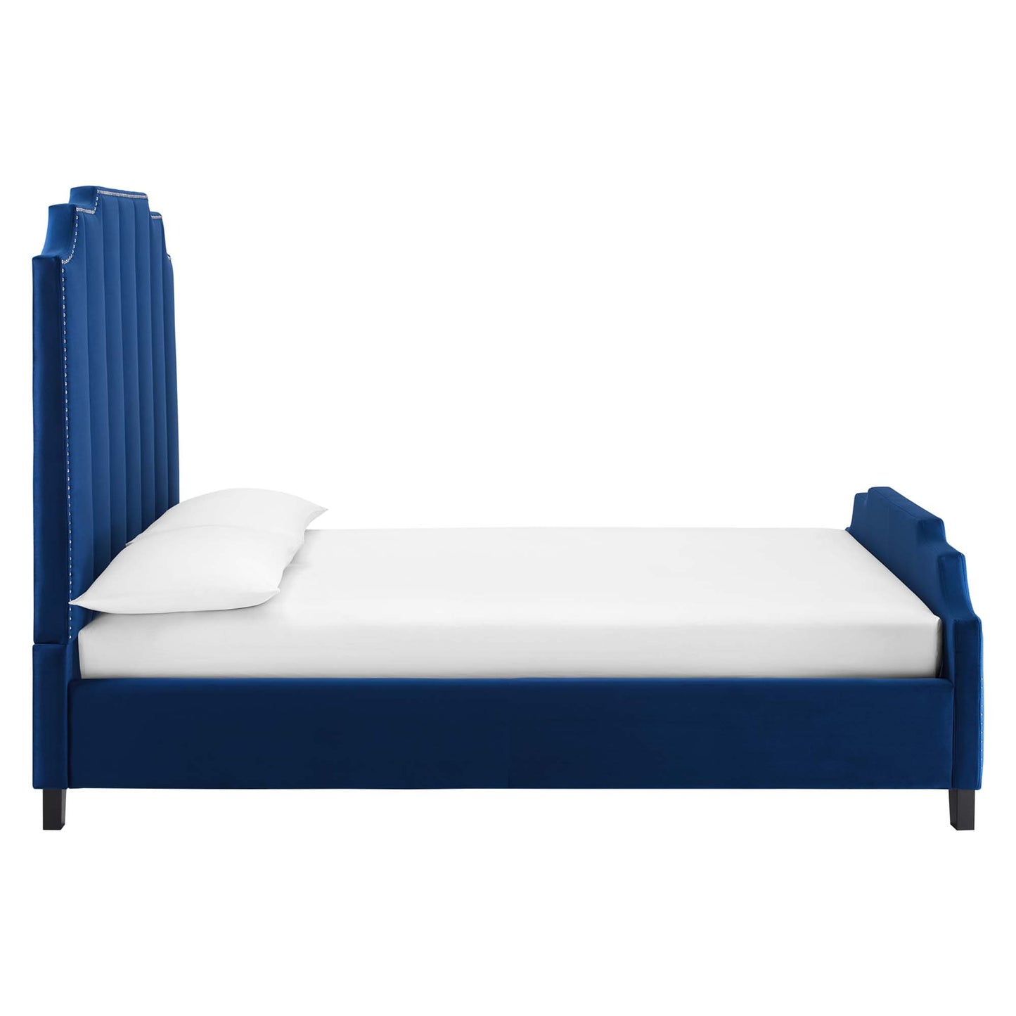 Cama Queen Lucille Performance Velvet de Modway