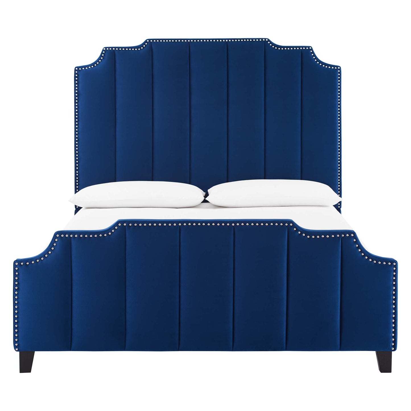 Cama Queen Lucille Performance Velvet de Modway