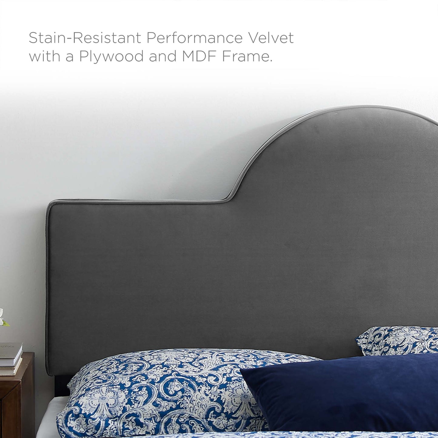 Dawn Performance Velvet Full/Queen Headboard