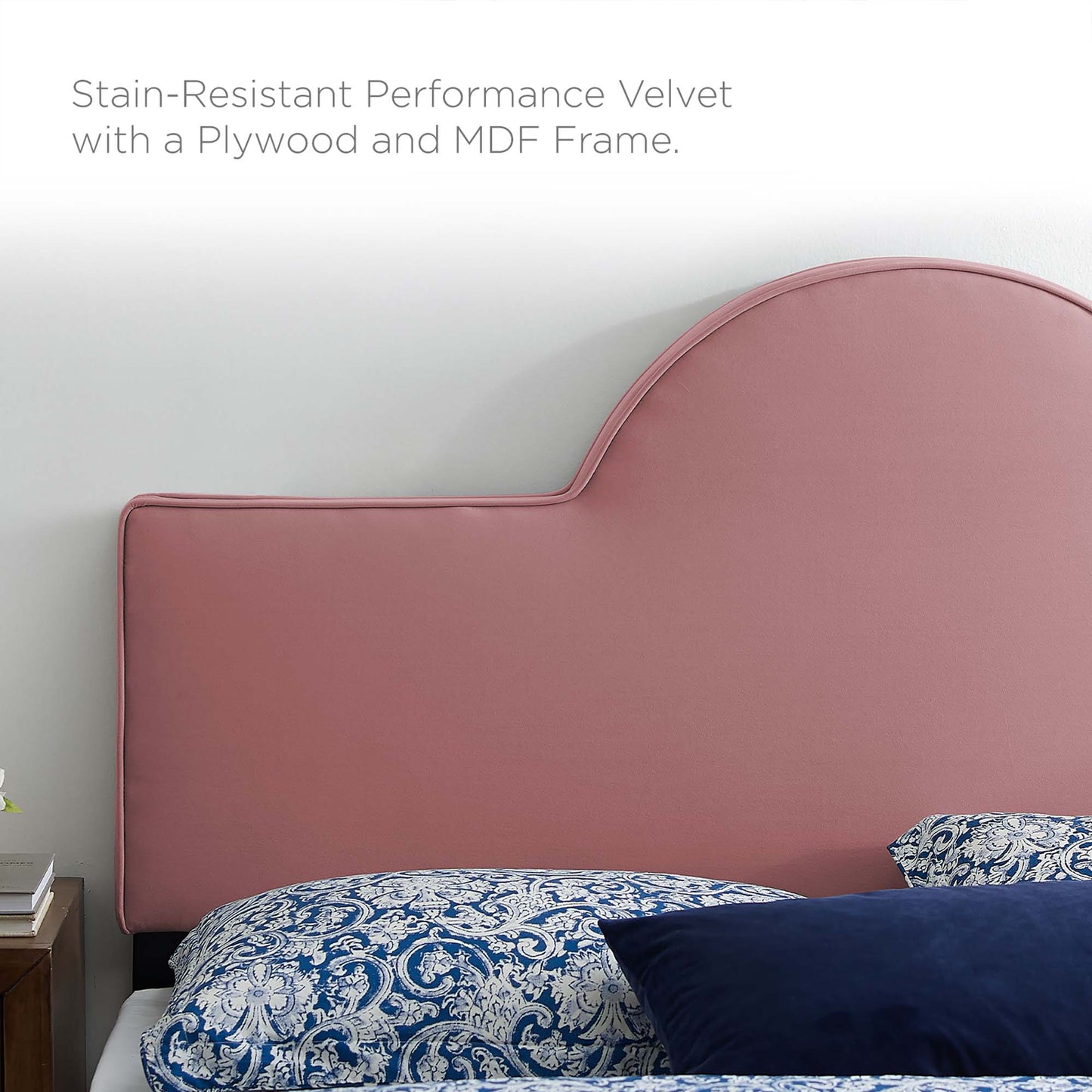 Dawn Performance Velvet Full/Queen Headboard