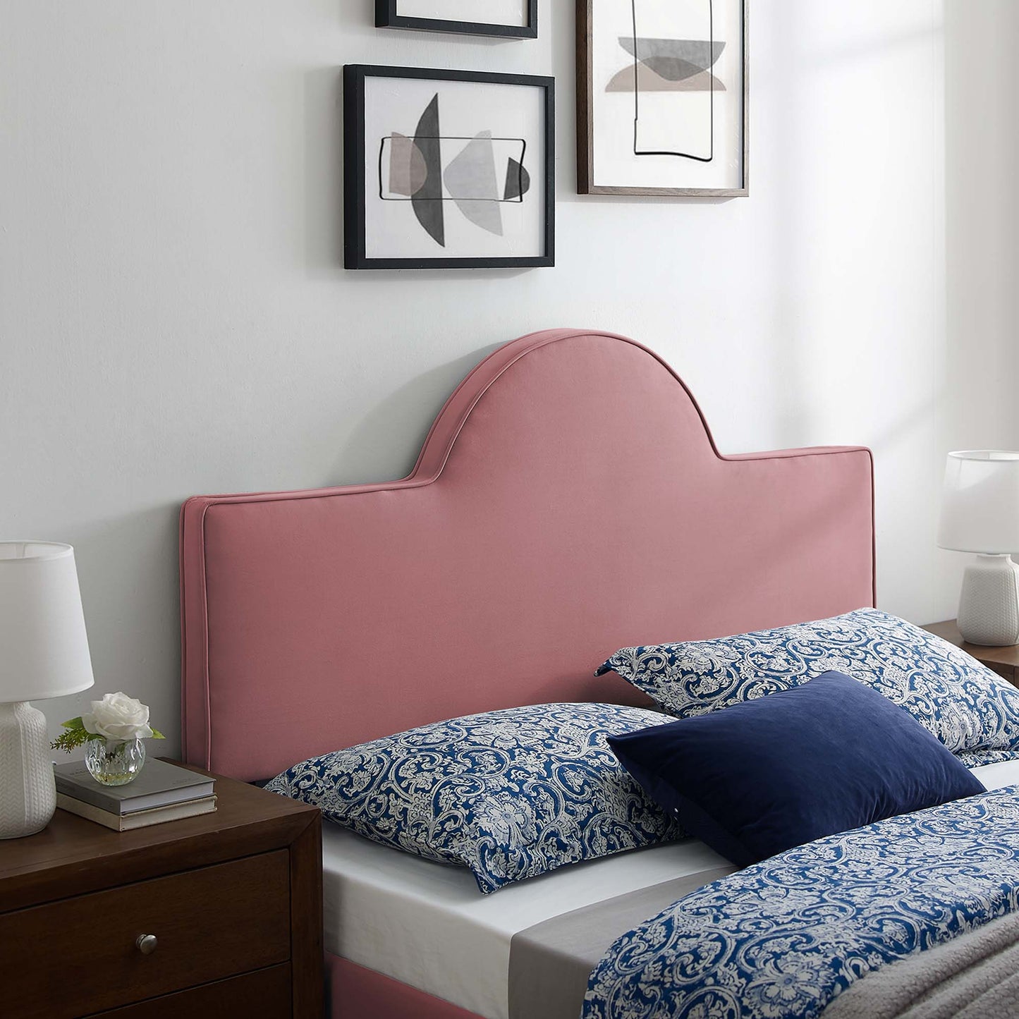 Dawn Performance Velvet Full/Queen Headboard