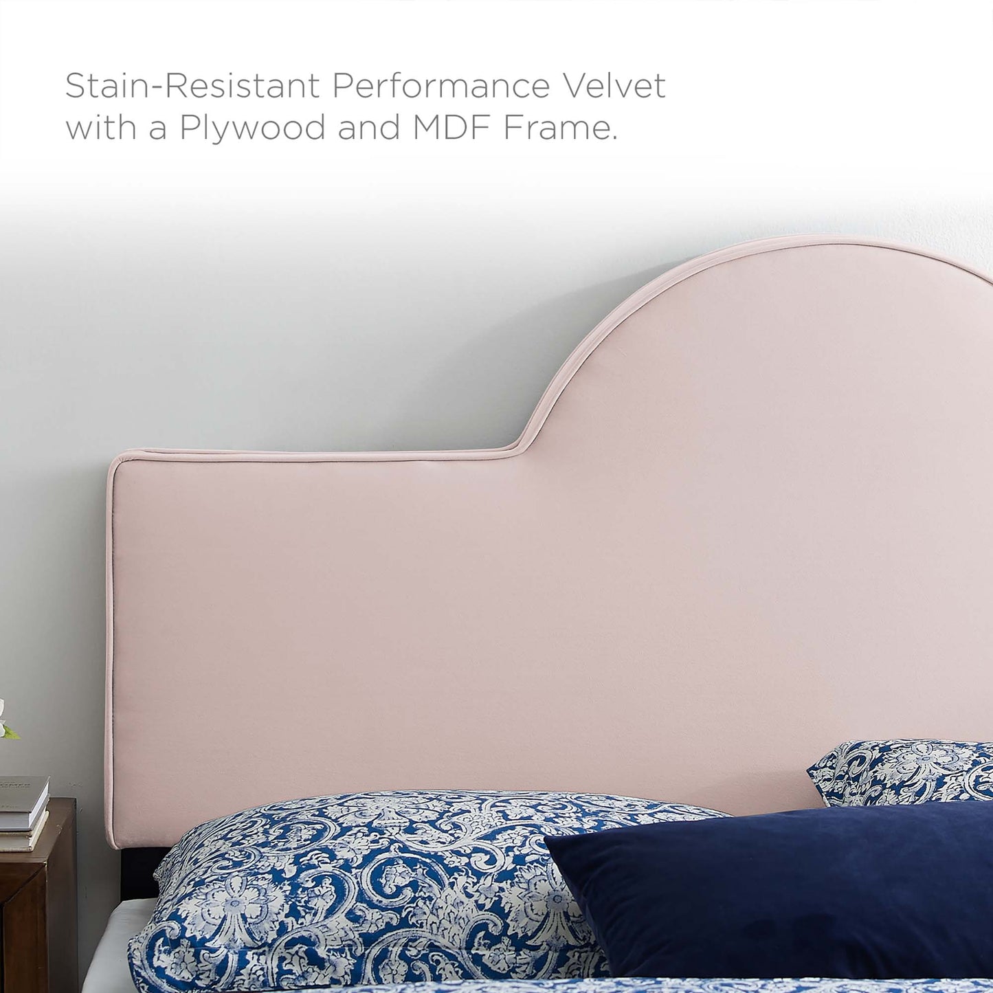 Dawn Performance Velvet Full/Queen Headboard