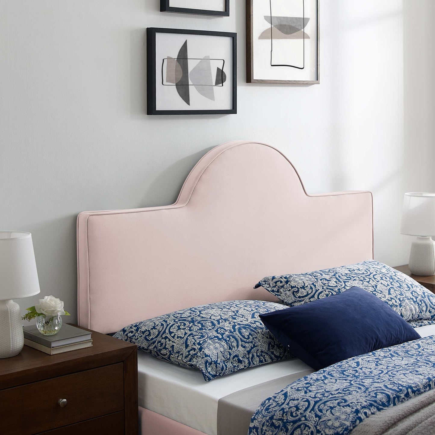 Dawn Performance Velvet Full/Queen Headboard