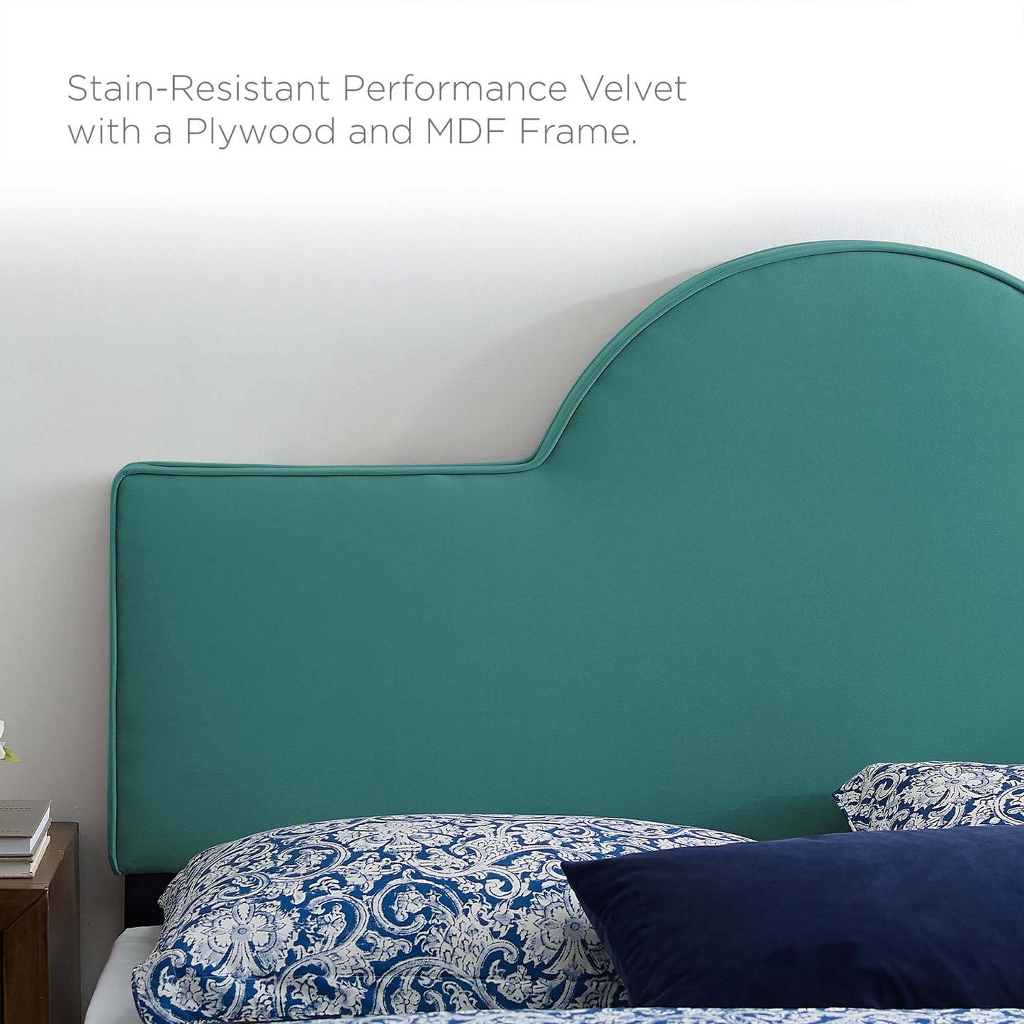 Dawn Performance Velvet Full/Queen Headboard