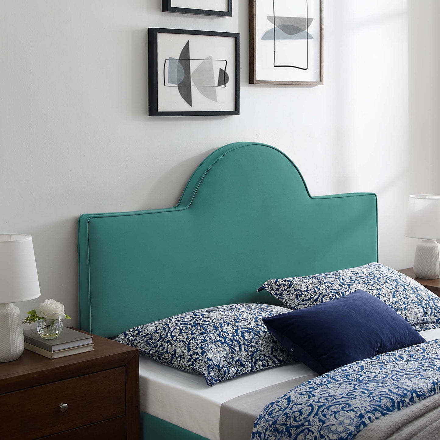 Dawn Performance Velvet Full/Queen Headboard