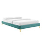 Sutton Performance Velvet King Bed Frame