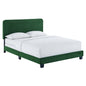 Celine Channel Tufted Performance Velvet King Bed