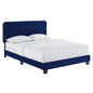 Celine Channel Tufted Performance Velvet Twin Bed