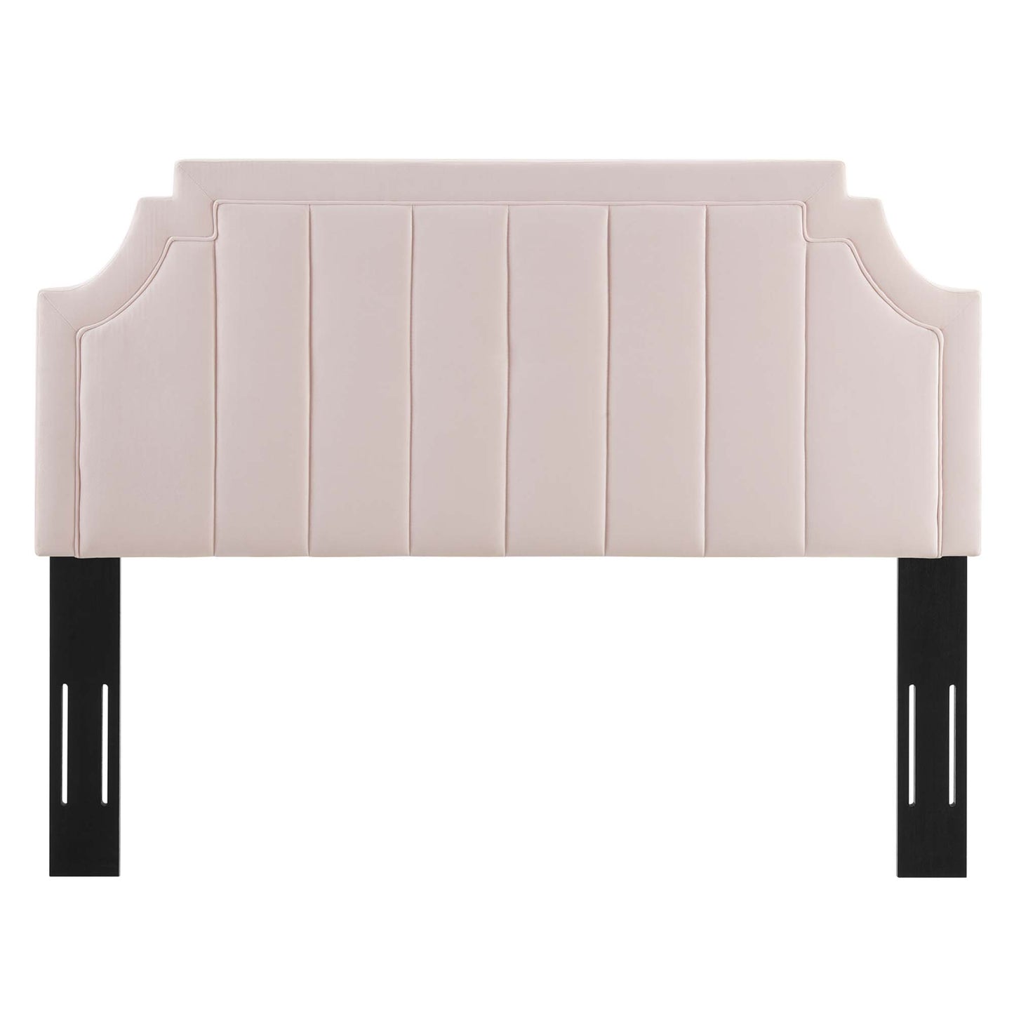 Alyona Channel Tufted Performance Velvet Twin Headboard