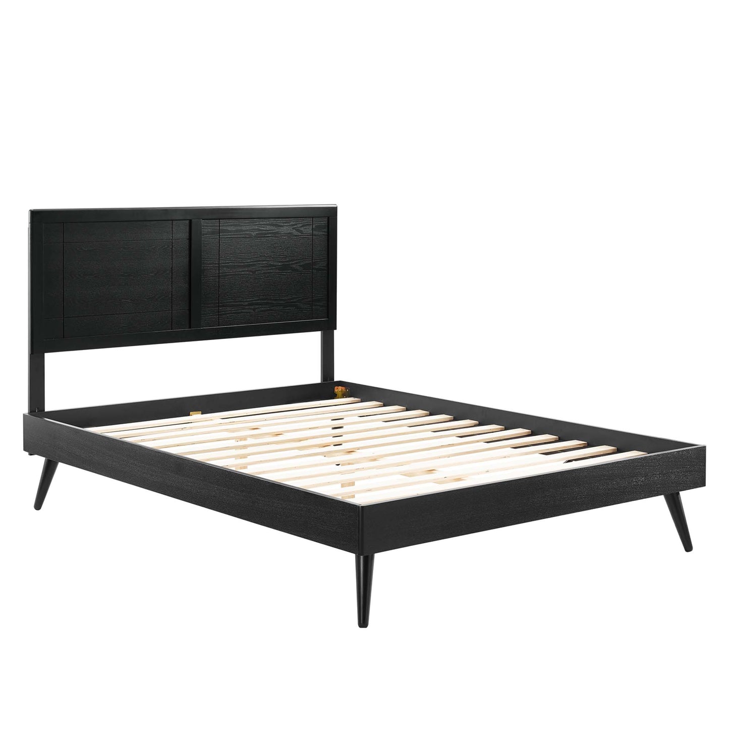 Cama Queen con plataforma de madera Marlee y patas separadas de Modway