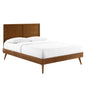 Cama Queen con plataforma de madera Marlee y patas separadas de Modway