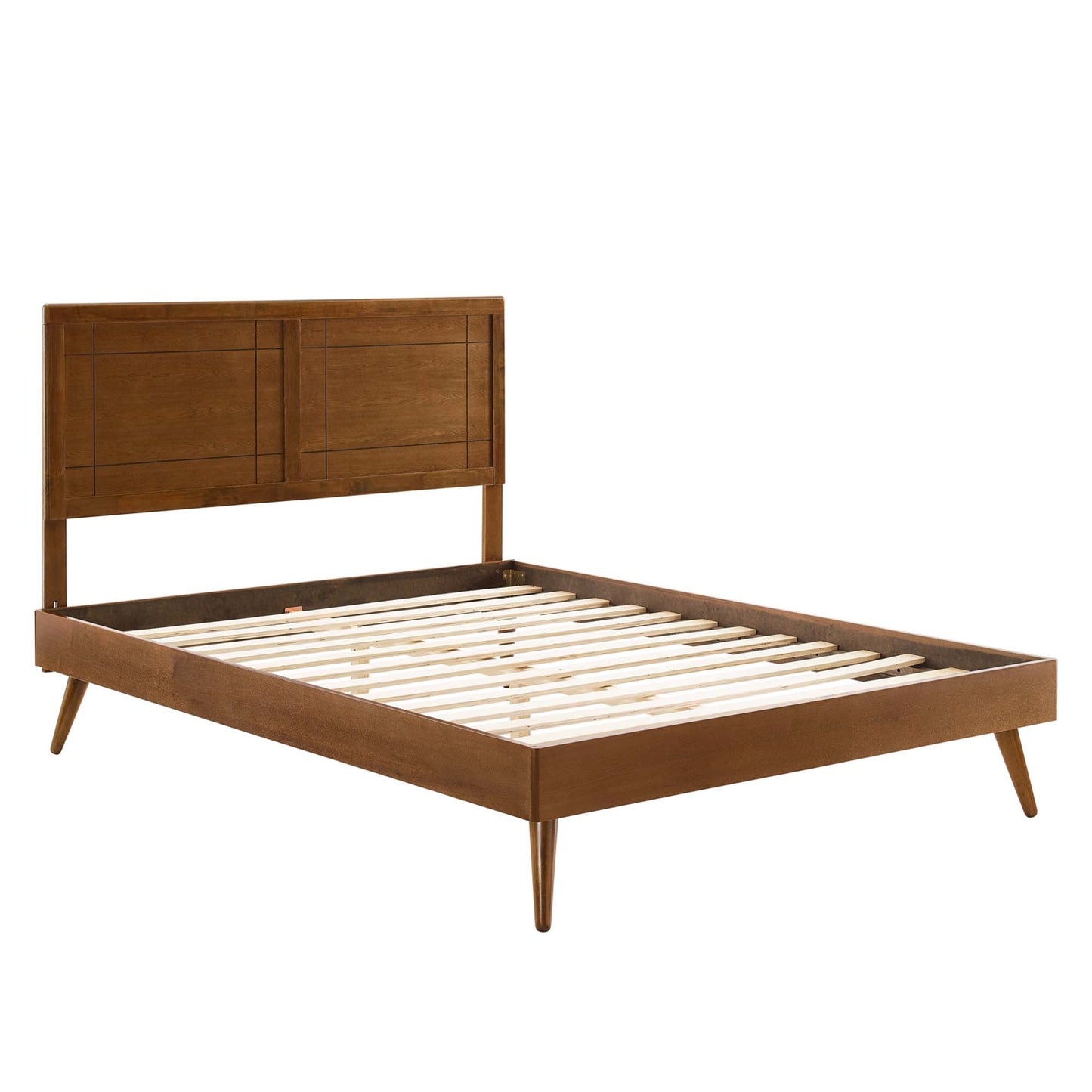 Cama Queen con plataforma de madera Marlee y patas separadas de Modway