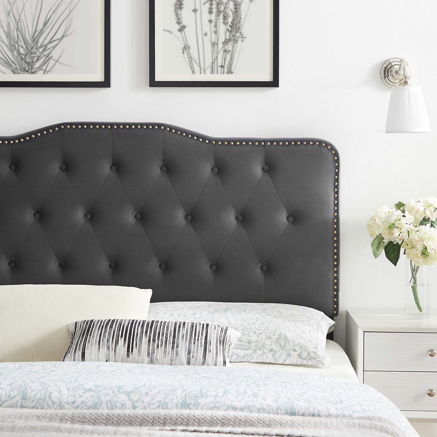 Sophia Tufted Performance Velvet King/California King Headboard