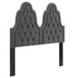 Augustine Tufted Performance Velvet King/California King Headboard