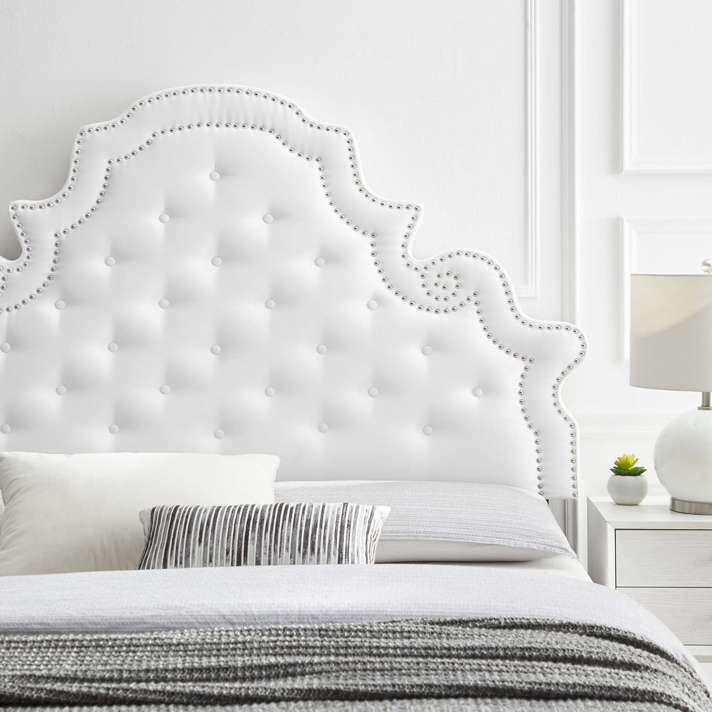 Diana Tufted Performance Velvet Twin Headboard