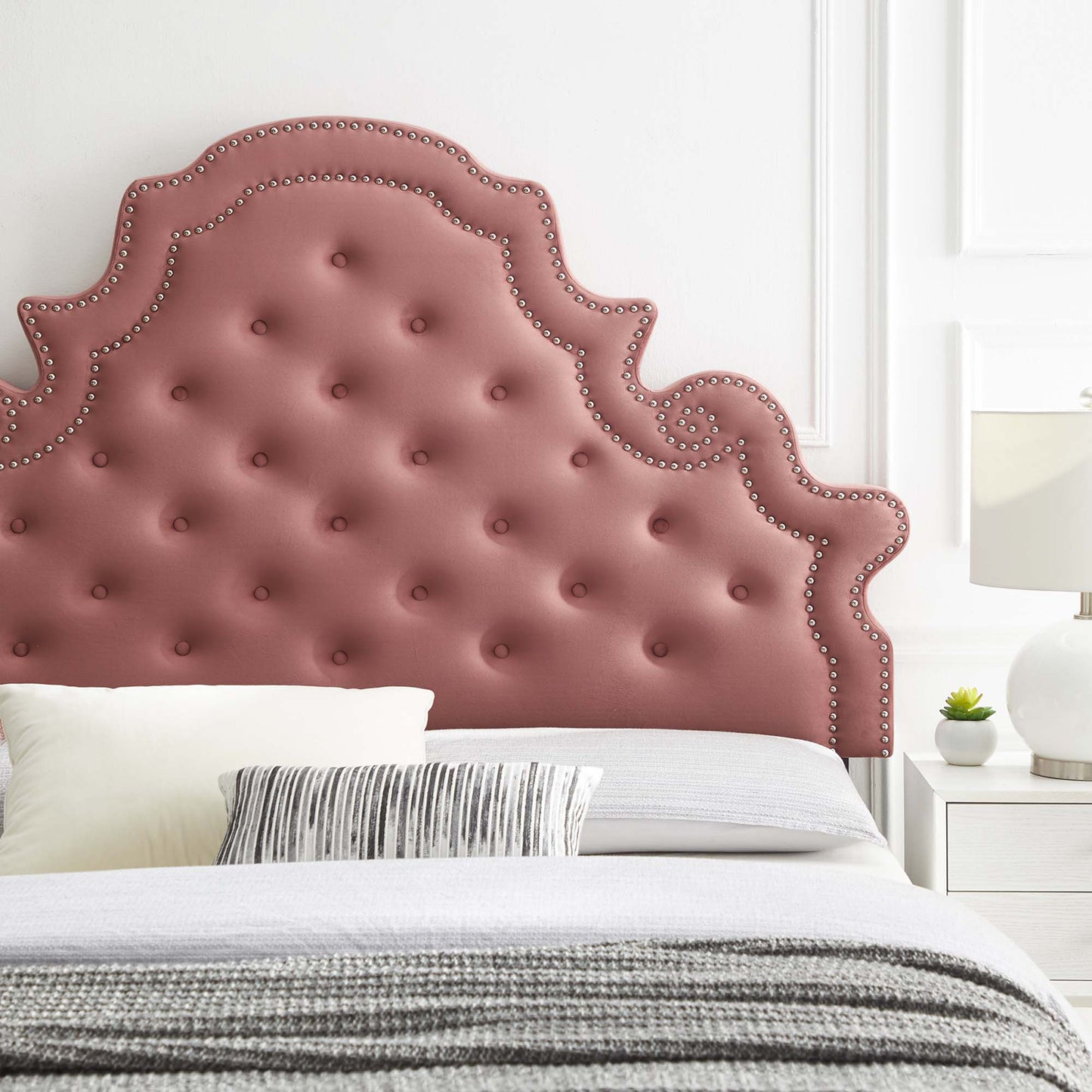 Diana Tufted Performance Velvet King/California King Headboard