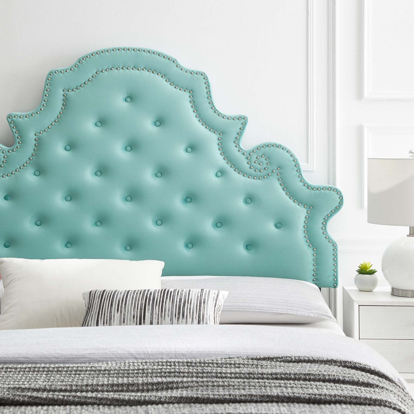 Diana Tufted Performance Velvet King/California King Headboard