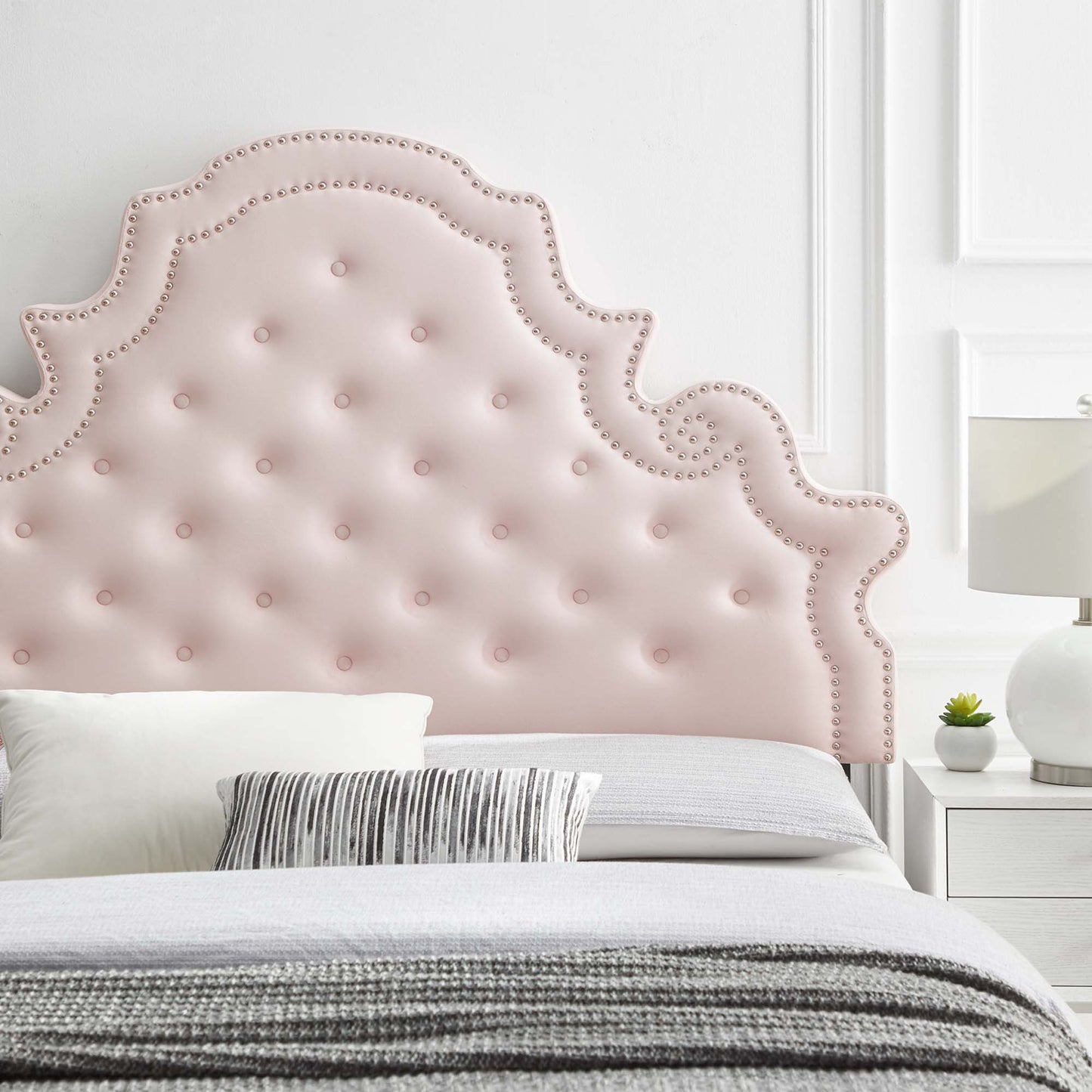 Diana Tufted Performance Velvet King/California King Headboard