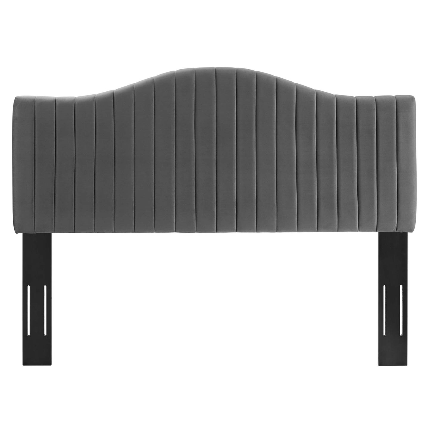 Brielle Channel Tufted Performance Velvet Twin Headboard