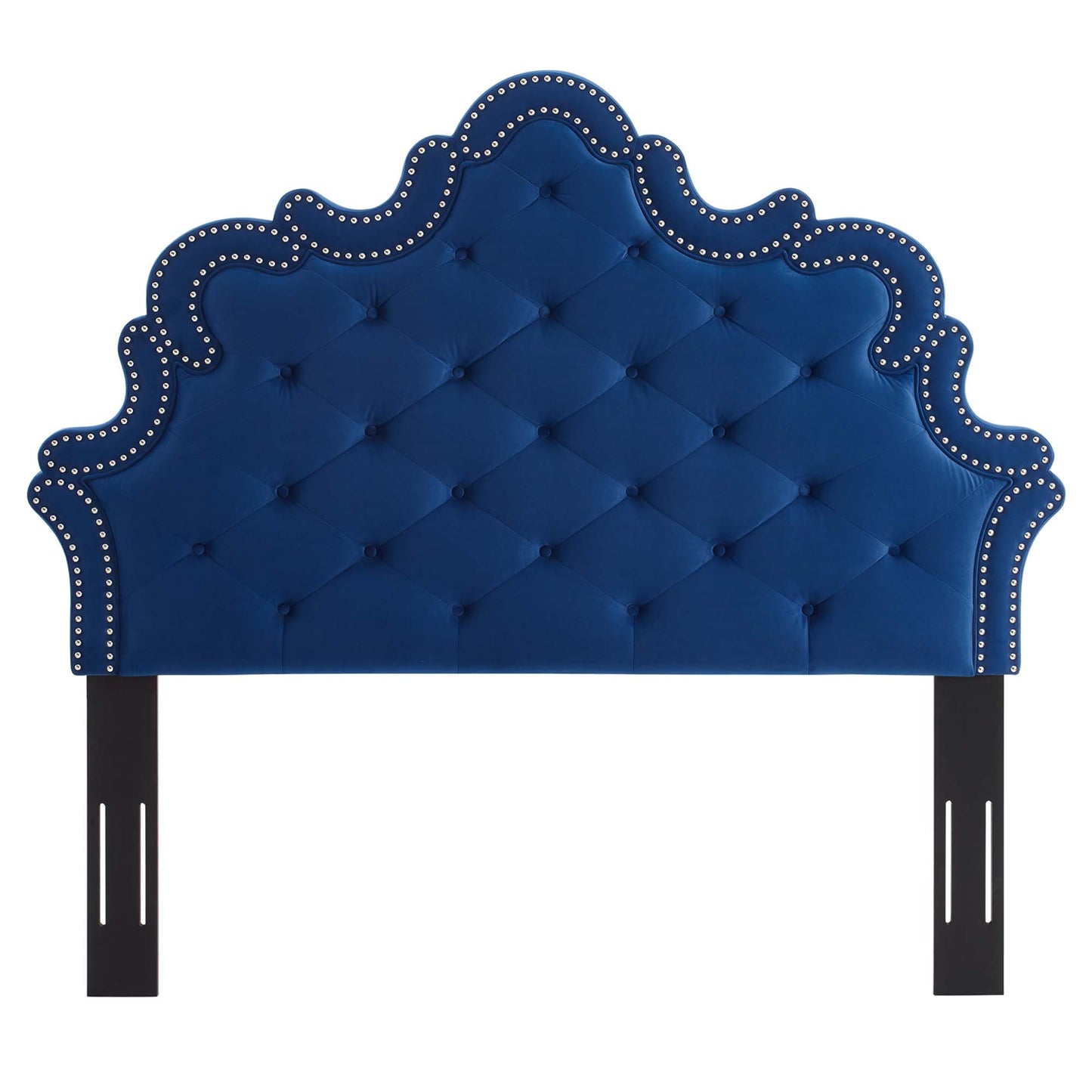 Arabella Button-Tufted Performance Velvet King/California King Headboard