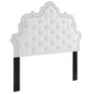 Arabella Button-Tufted Performance Velvet King/California King Headboard