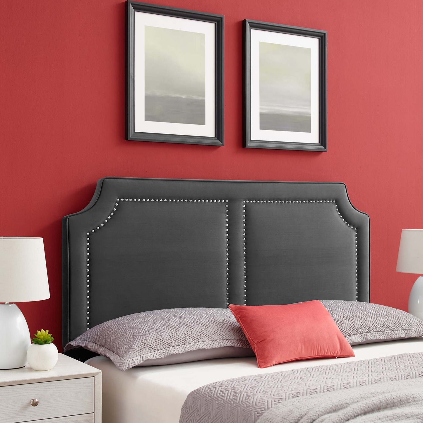 Cynthia Performance Velvet Full/Queen Headboard