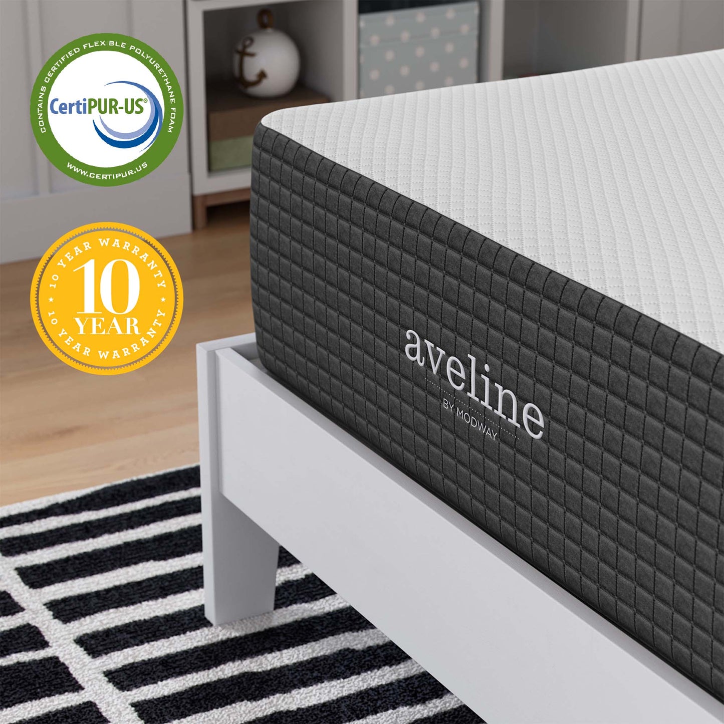 Aveline 12" Memory Foam Twin Mattress