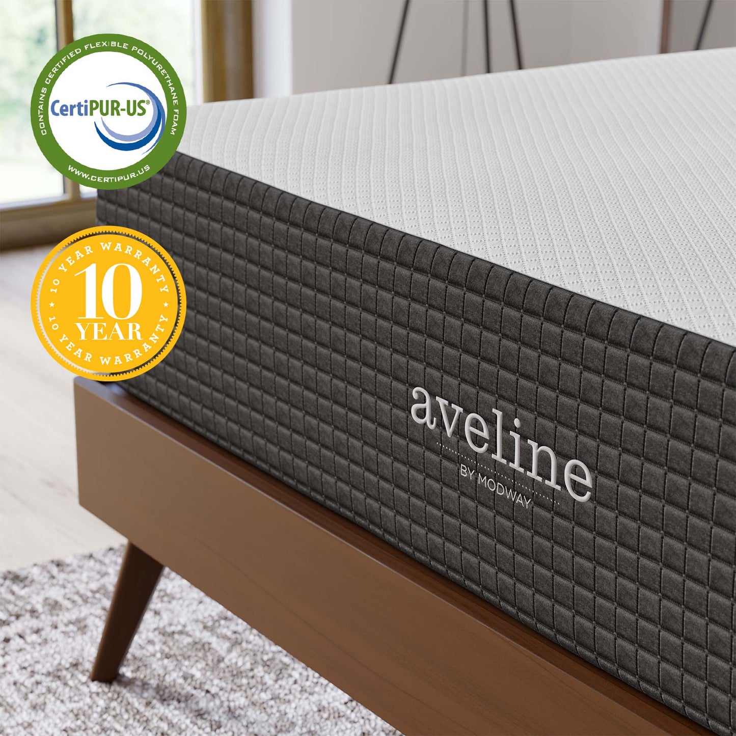 Aveline 12" Memory Foam Queen Mattress