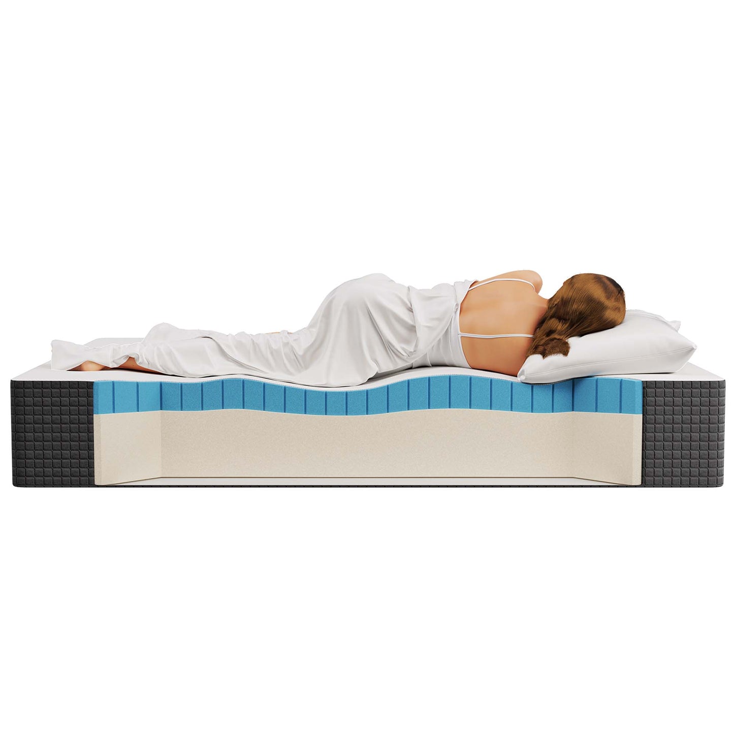 Aveline 12" Memory Foam Queen Mattress