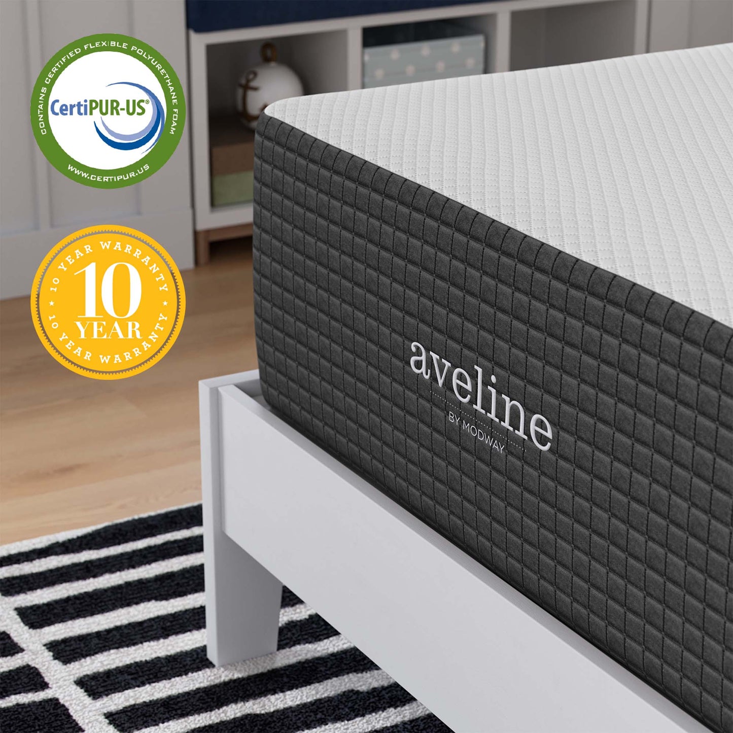 Aveline 14" Memory Foam Twin Mattress