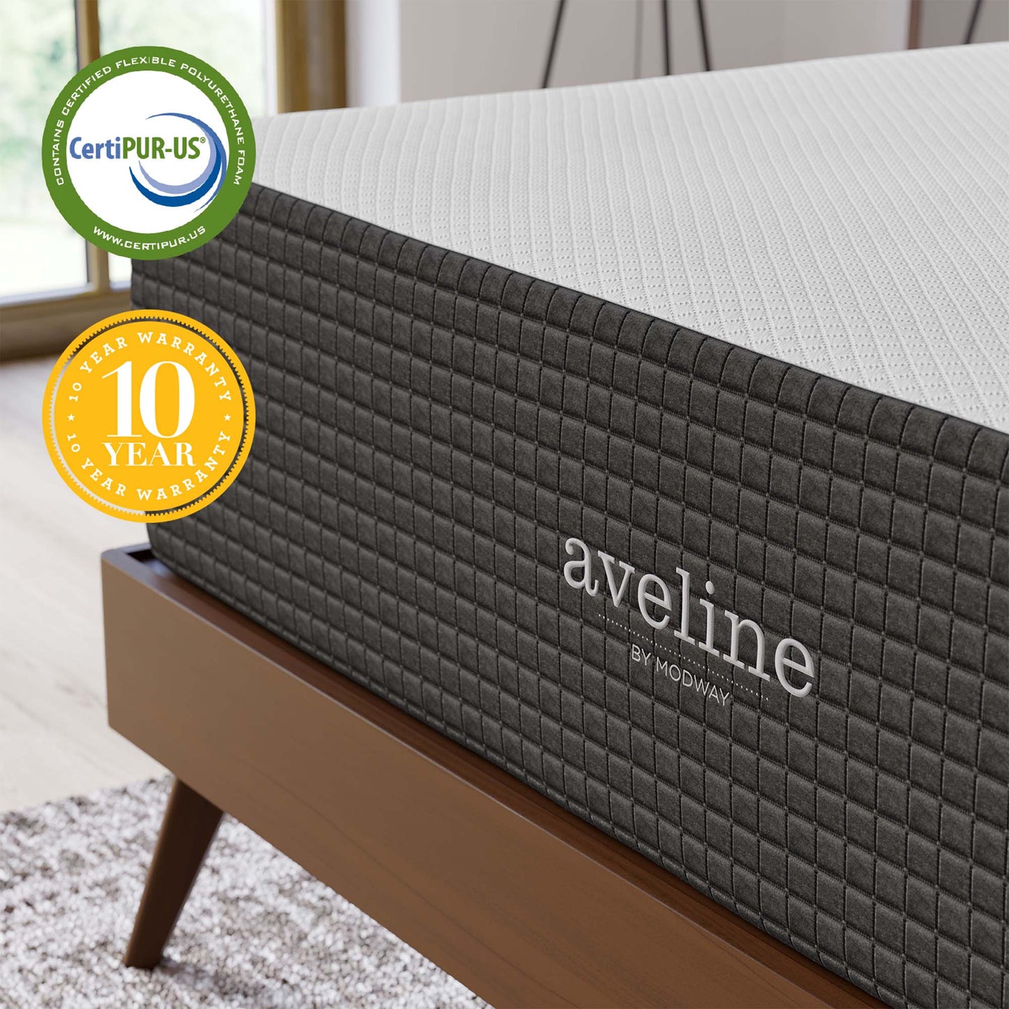 Aveline 14" Memory Foam Queen Mattress