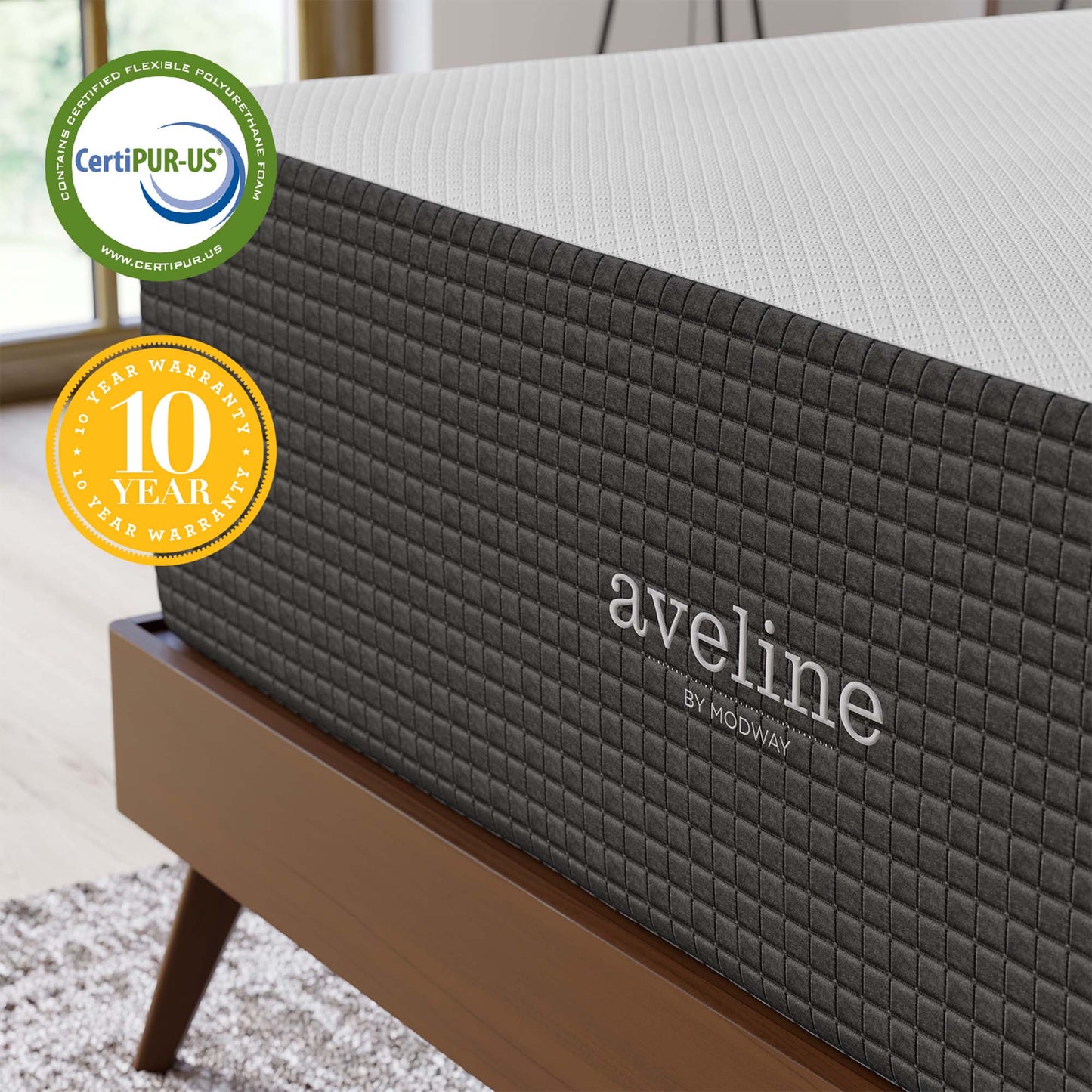 Aveline 16" Memory Foam Queen Mattress