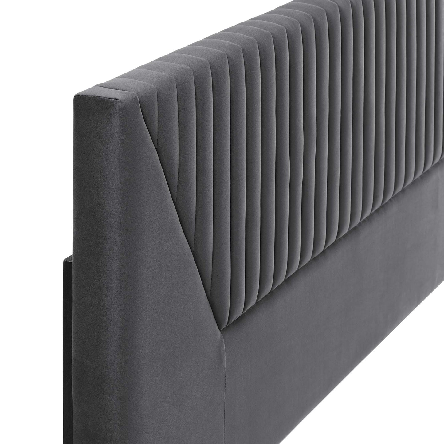 Patience Channel Tufted Performance Velvet Twin Headboard