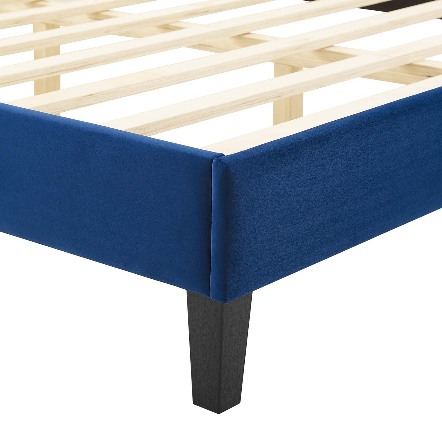 Current Performance Velvet Twin Platform Bed