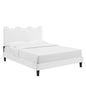 Current Performance Velvet Twin Platform Bed