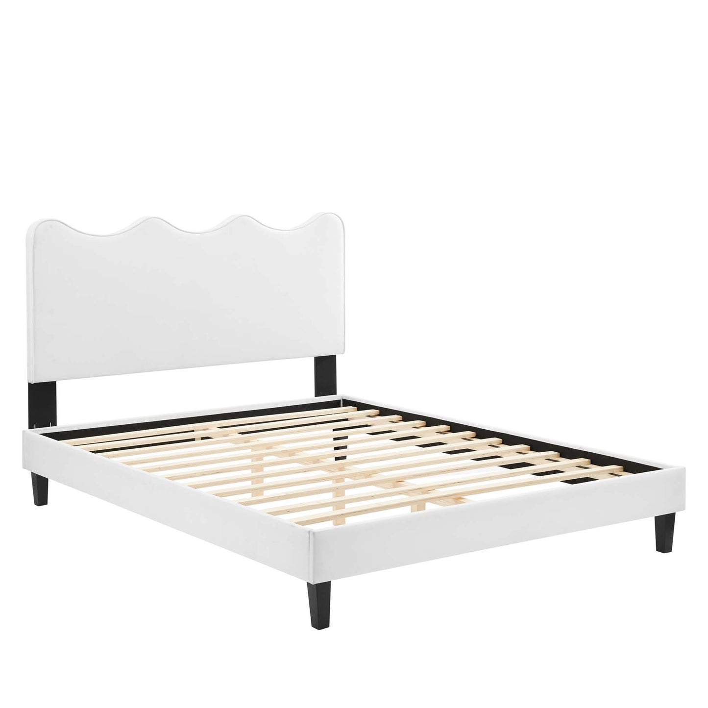 Current Performance Velvet Full Platform Bed