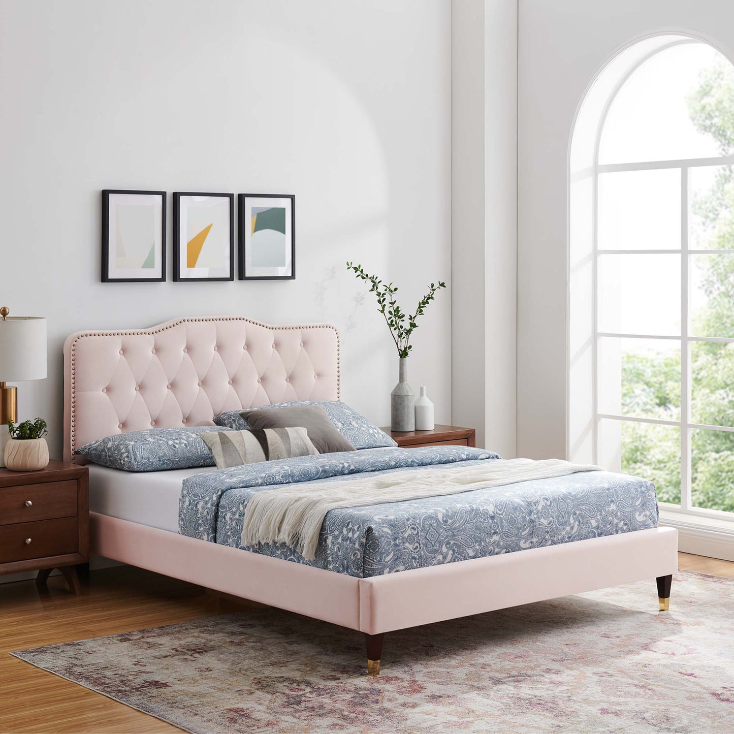 Amber Full Platform Bed