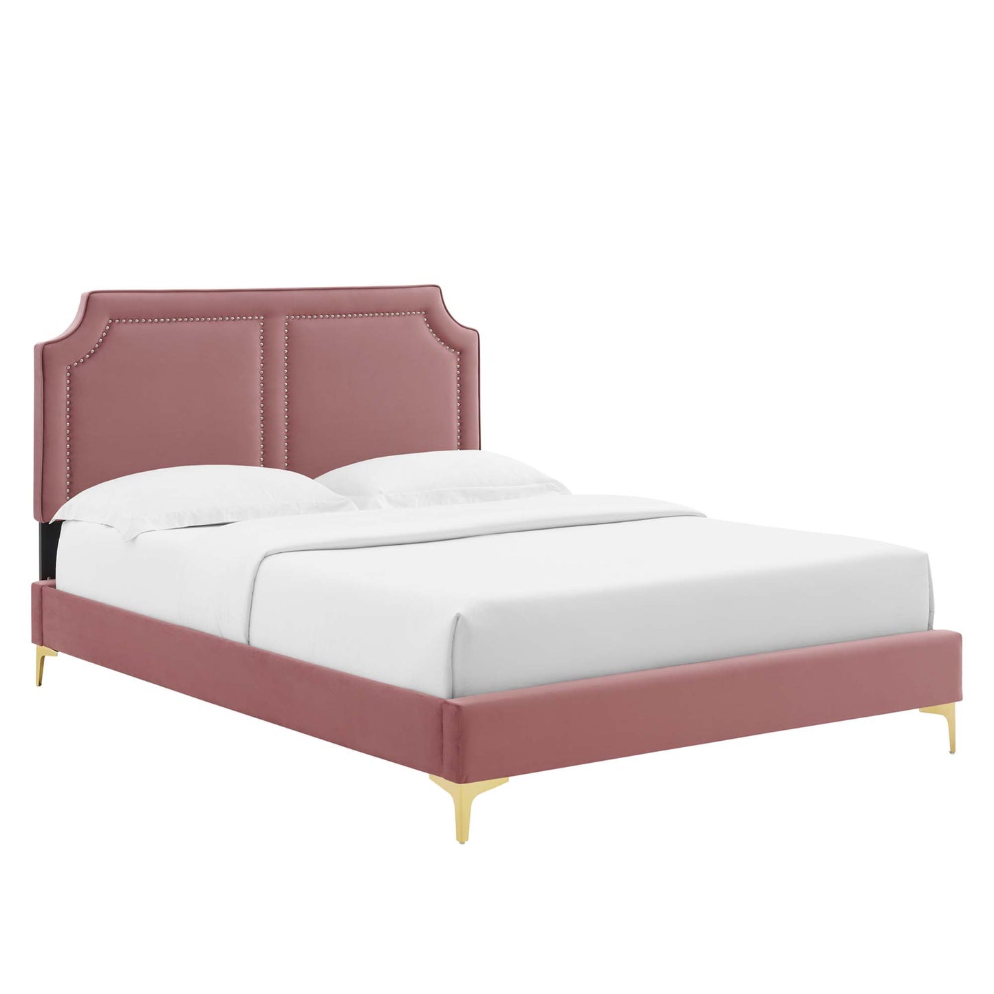 Cama individual Novi Performance Velvet de Modway