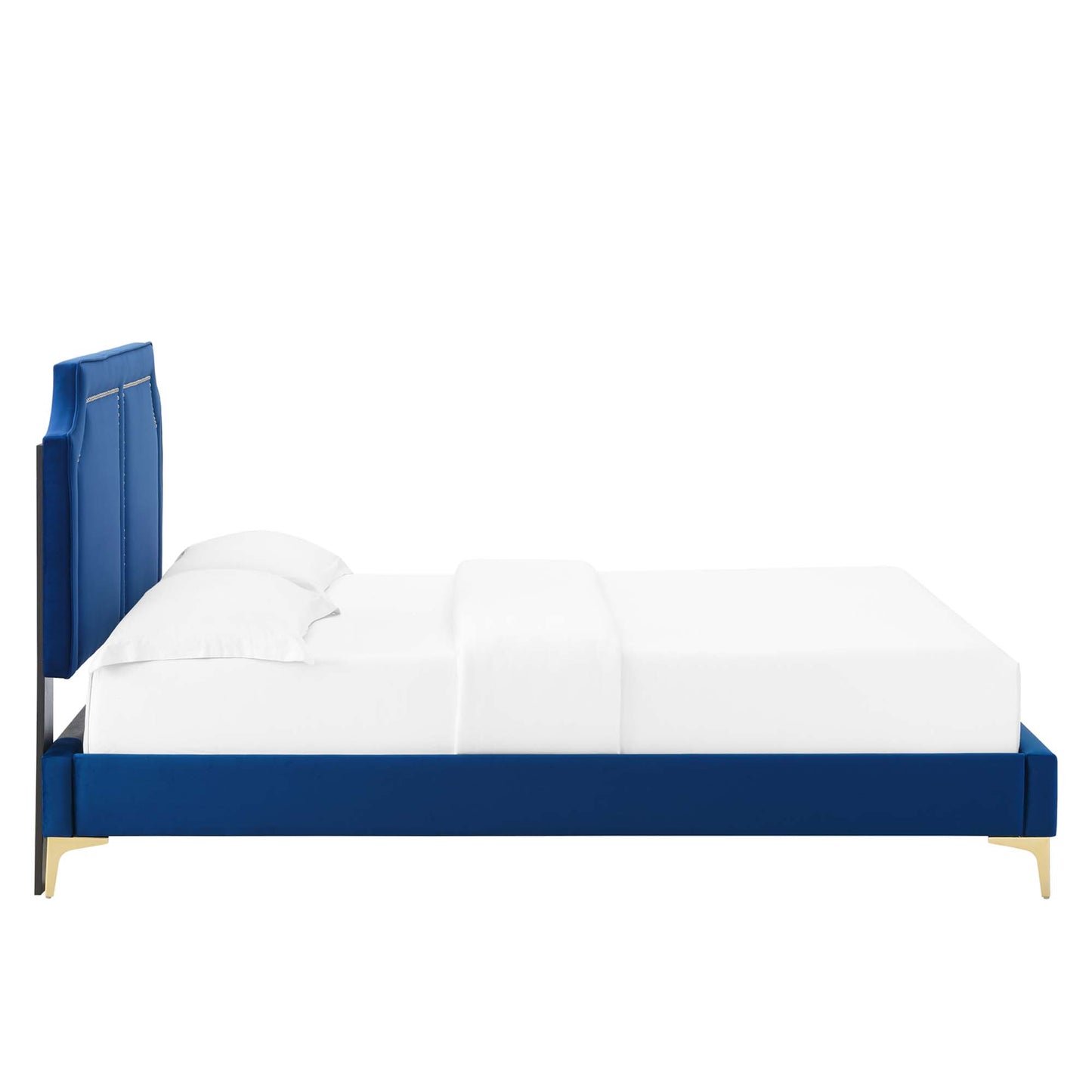 Cama individual Novi Performance Velvet de Modway