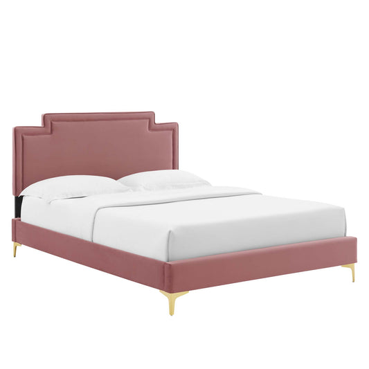 Liva Performance Velvet Twin Bed