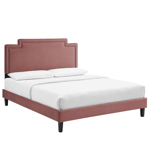 Liva Performance Velvet Twin Bed