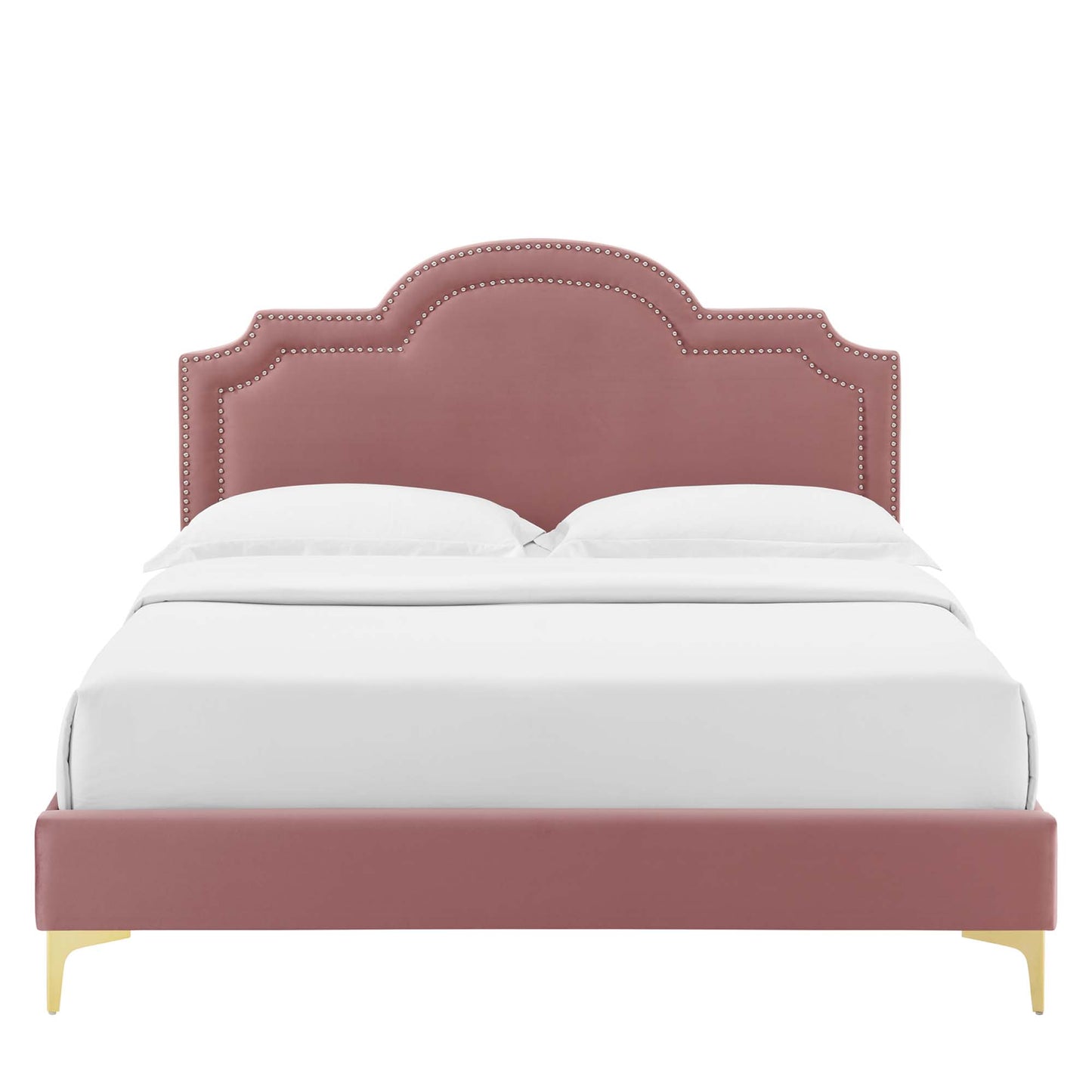 Aviana Performance Velvet Queen Bed