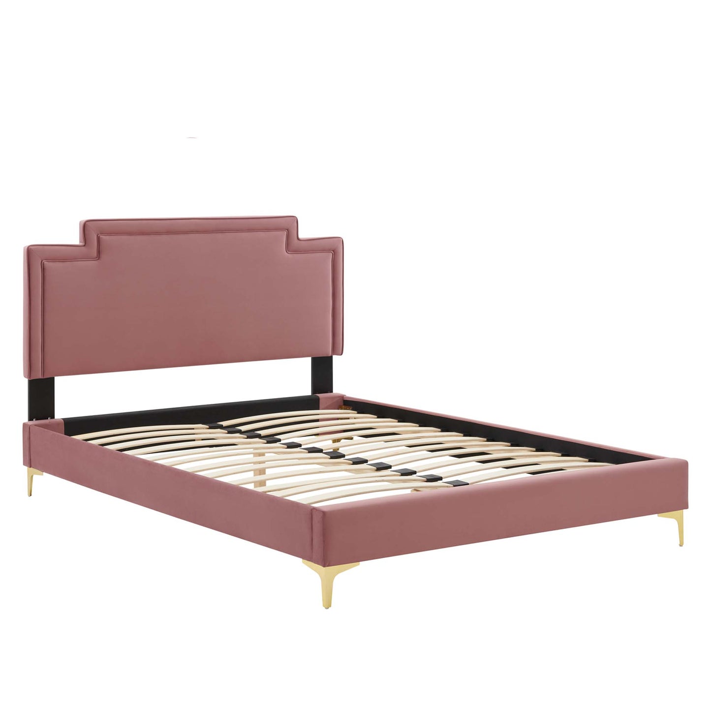 Liva Performance Velvet Queen Bed