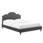 Aviana Performance Velvet Queen Bed